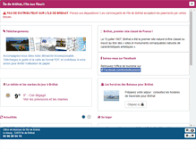 Tablet Screenshot of brehat-infos.fr